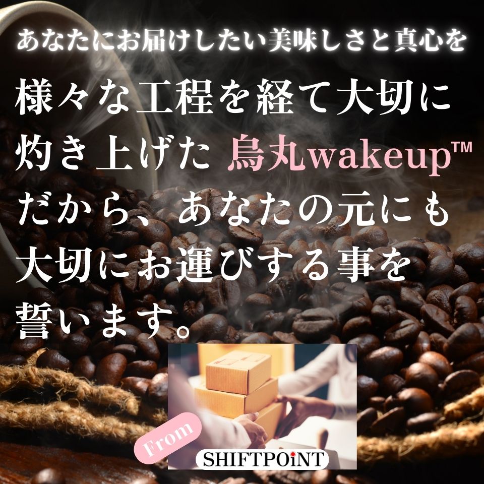 カビなしコーヒー(マイコトキシン・フリー)|京都スタイル 烏丸wakeup SWISS WATER®︎ PROCESS(中煎り) - SHIFTPOiNT|公式ストア