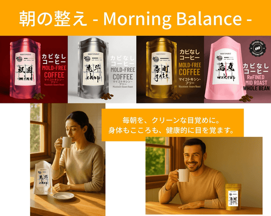 カビなしコーヒーとは？ ― SHIFTPOiNTが届ける「毎朝の整え健康習慣」 - SHIFTPOiNT｜公式ストア