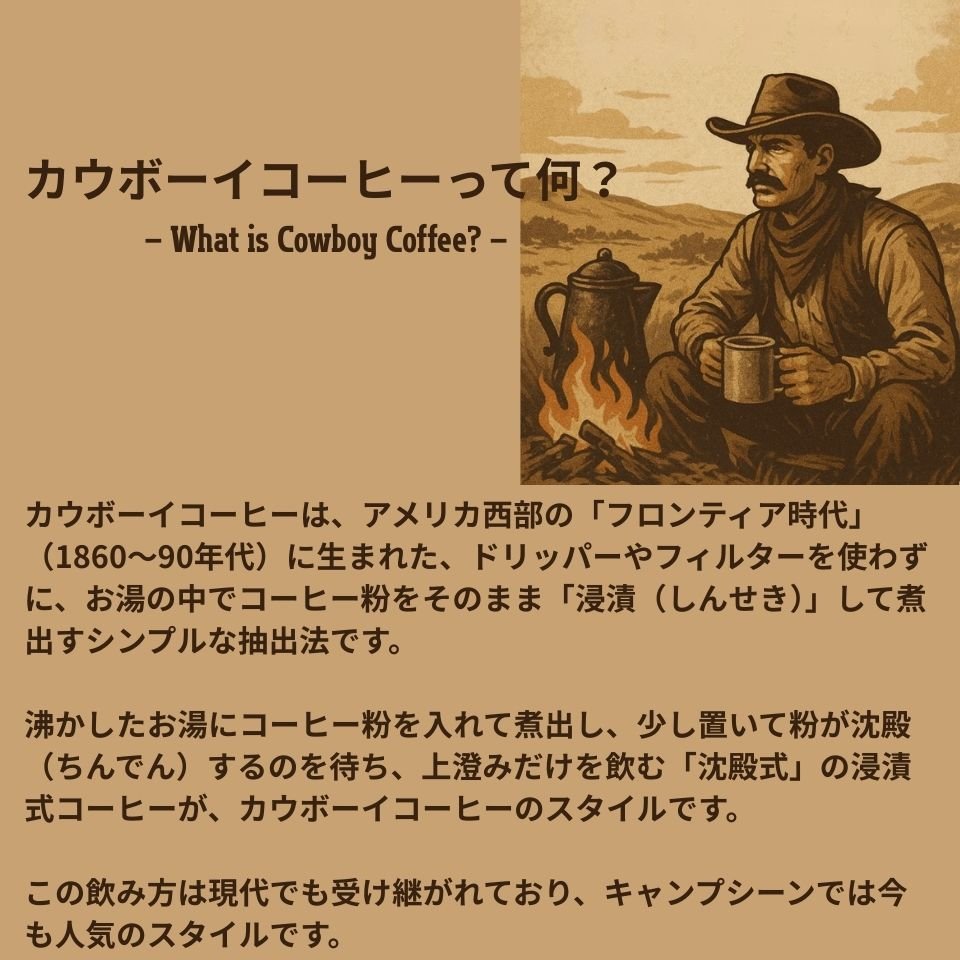 カビなしコーヒー カウボーイコーヒー（煮出し＋沈殿式 抽出法） コーヒーバッグ【浸漬式】お湯だけ3分 アウトドア キャンプ 粉漏れゼロ＆後片付け5秒｜This is Cowboy Coffee - Western Boiled Brew Style - SHIFTPOiNT｜公式ストア