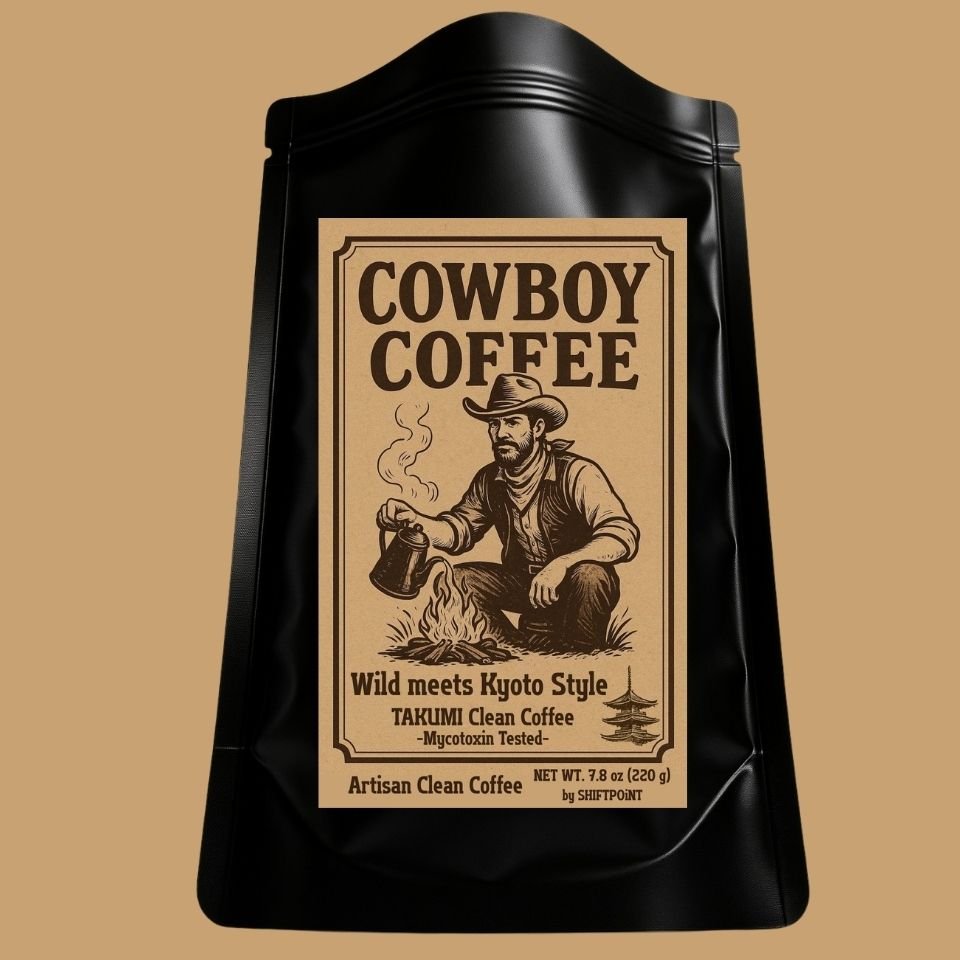 Cowboy Coffee Wild meets Kyoto Style TAKUMI Clean Coffee カビなしコーヒー（7.7oz／220g／22包）by SHIFTPOiNT - SHIFTPOiNT｜公式ストア
